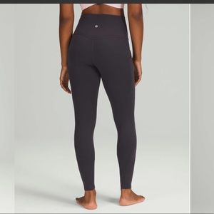 Lululemon Align High-Rise Pant with Pockets 28" Black Granite